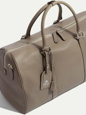 Leather Weekender Bag Made In Italy