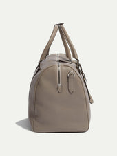 Leather Weekender Bag Made In Italy
