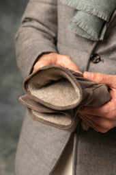Suede Gloves Made In Italy