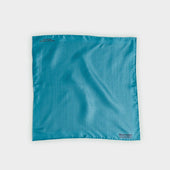 Navy Small Spot Silk Pocket Square