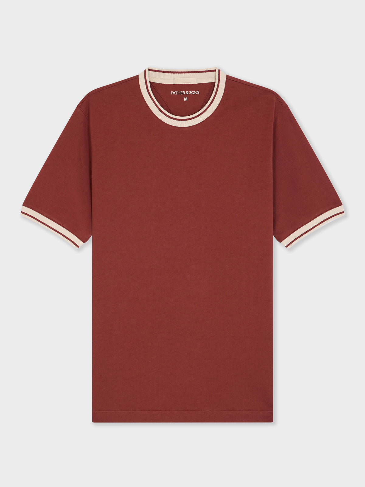 Tee Shirt Col Rond Regular En Coton