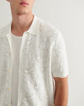 Tellaro Flower Jacquard Shirt