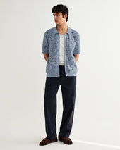 Tellaro Light Flower Jacquard Shirt