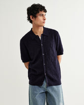 Tellaro Flower Jacquard Shirt