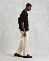 Tellaro Honeycomb Knitted Cotton Polo Shirt