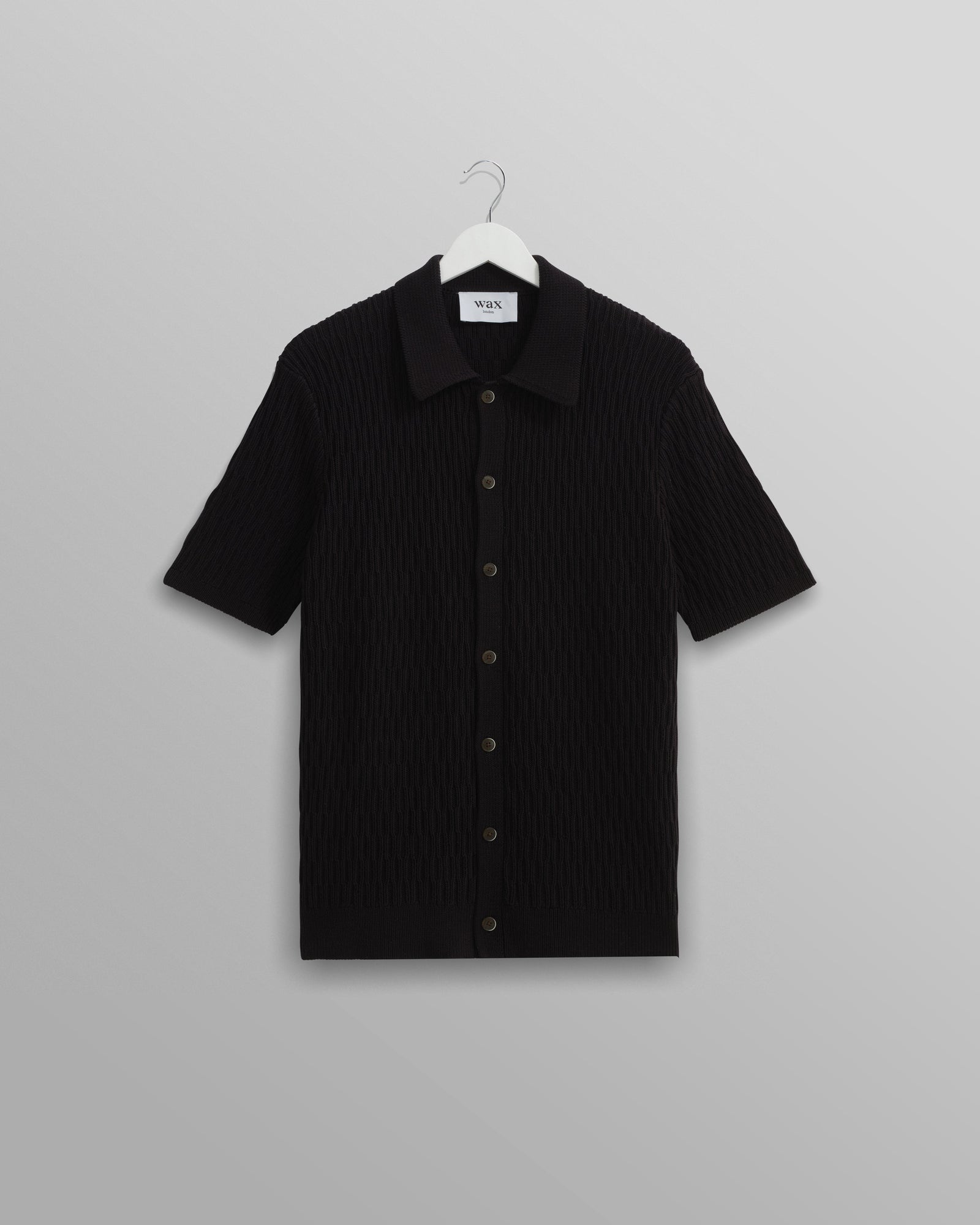 Tellaro Honeycomb Knitted Cotton Polo Shirt