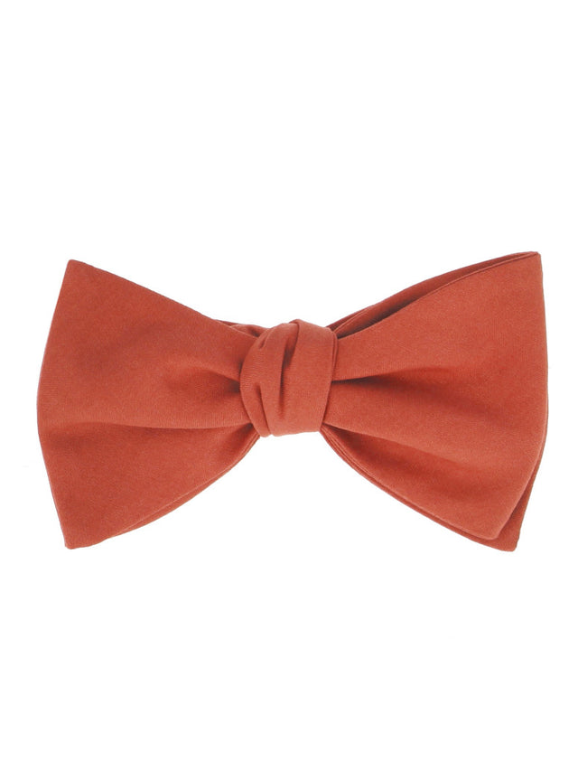 Amalfi terracotta bow tie