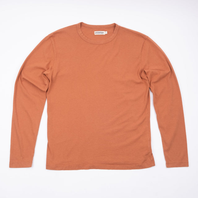 9 Ounce T-Shirt L/S Rust