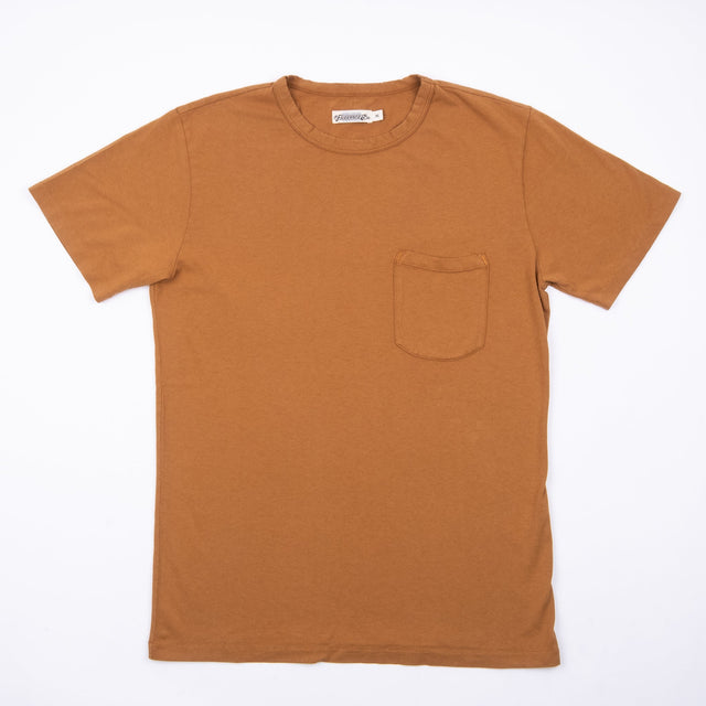 9 Ounce Pocket T-Shirt Tobacco