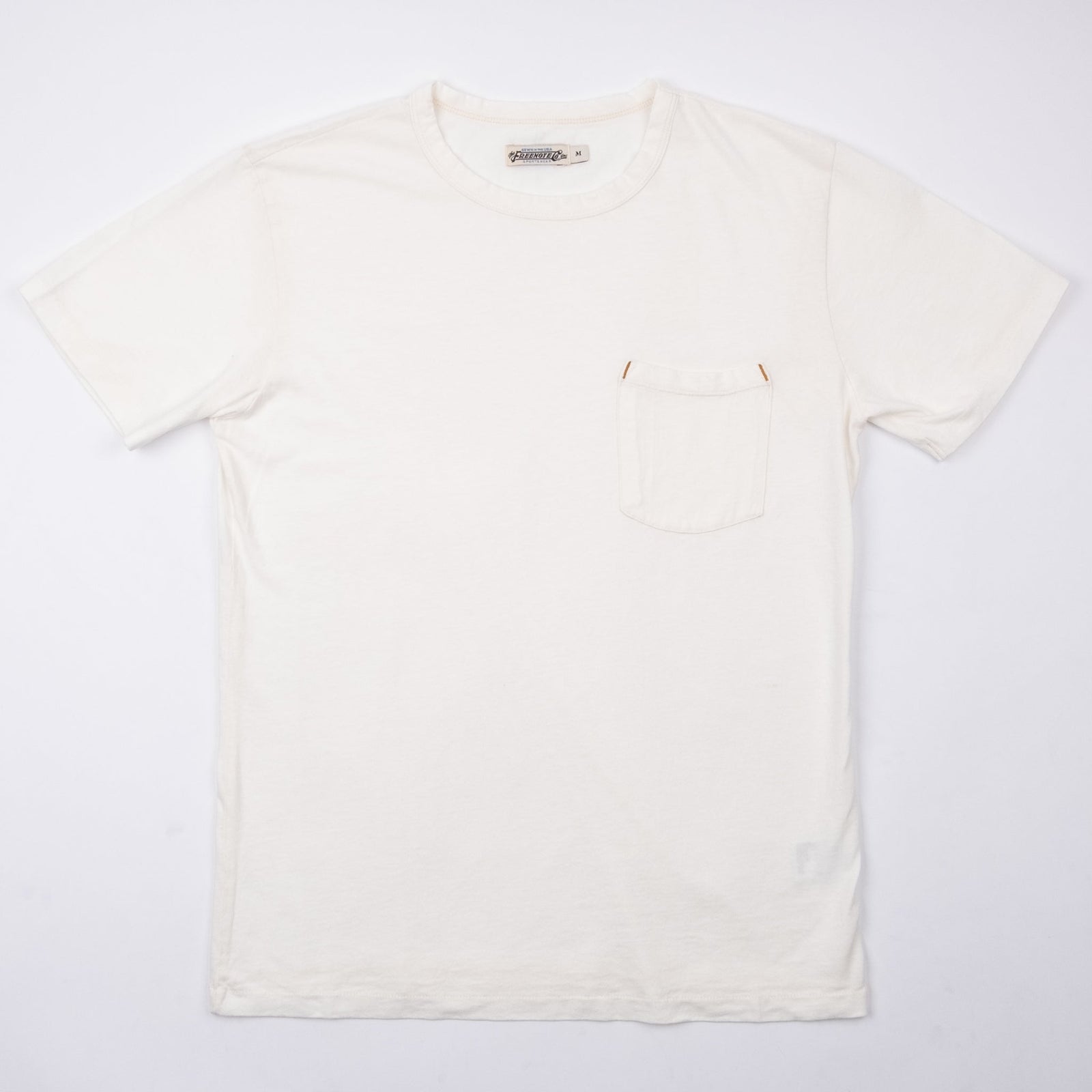 9 Ounce Pocket T-Shirt White
