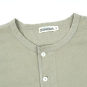 13 Ounce Henley L/S Sage
