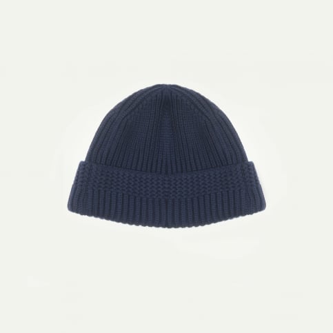 Sauzon Trucker Sweater - Navy Blue