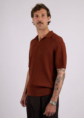 The Merion Open-Knit Polo