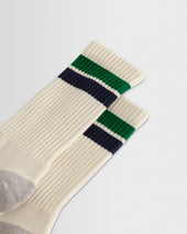 Thorpe And Green Block Stripe Sports Socks