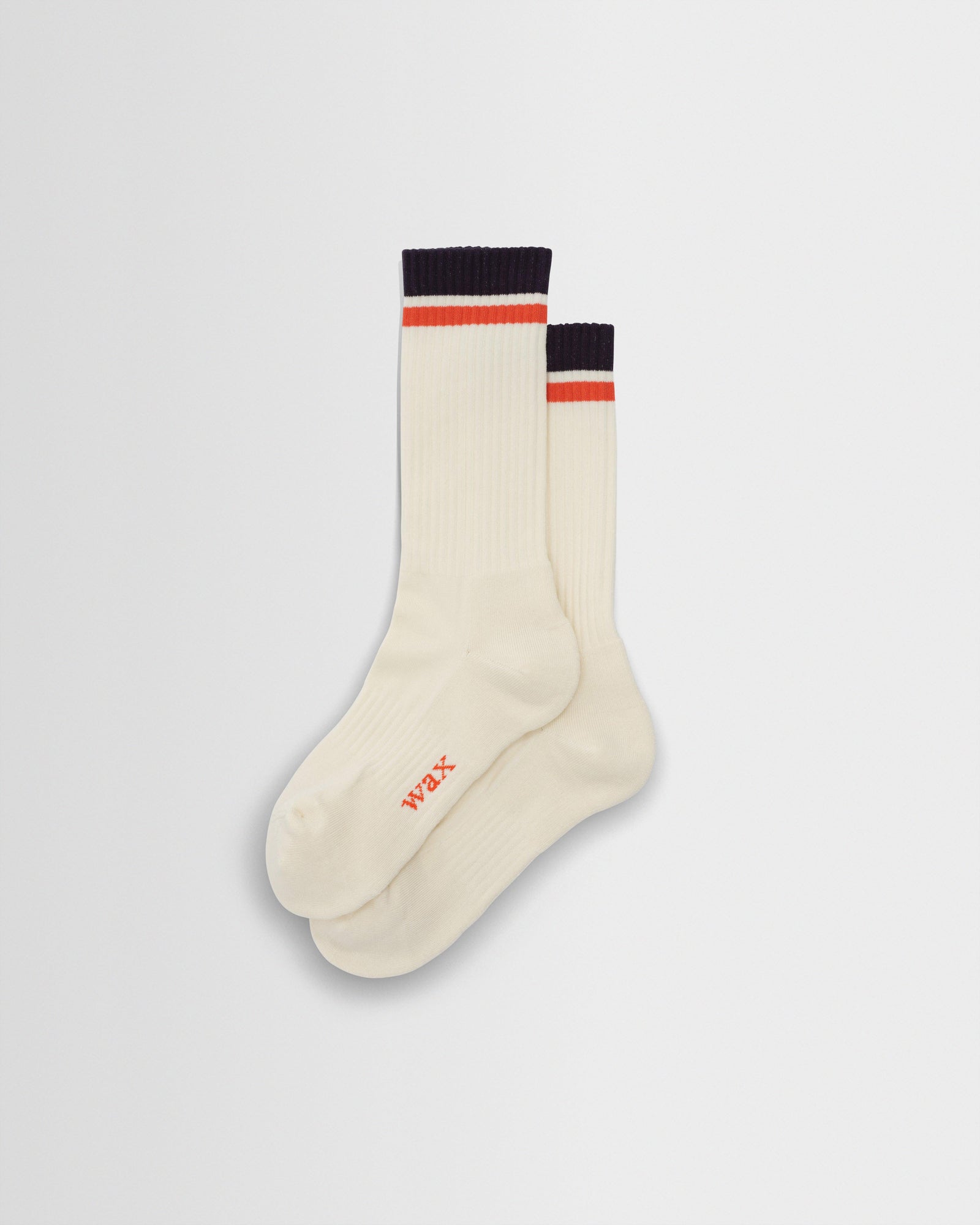 Thorpe And Navy Edge Stripe Socks