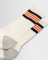 Thorpe And Orange Branded Stripe Socks
