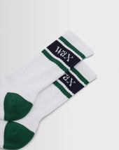 Thorpe And Green Branded Stripe Socks