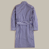 George Cortina For Anderson Sheppard Wide Stripe Robe In