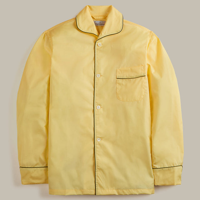 George Cortina For Anderson & Sheppard Pyjama Set in Yellow