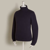 12ply Cashmere Roll Neck Sweater In