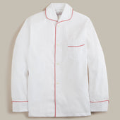 George Cortina For Anderson & Sheppard Pyjama Set in White