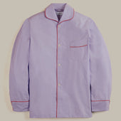 George Cortina For Anderson & Sheppard Pyjama Set in Blue
