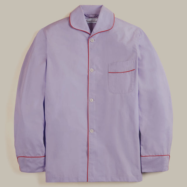 George Cortina For Anderson & Sheppard Pyjama Set in Blue