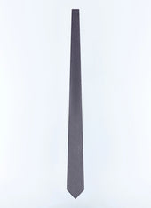 Plain wool flannel tie