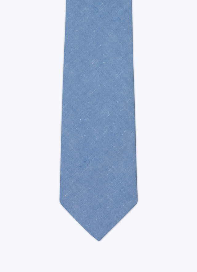 Linen And Cotton Tie