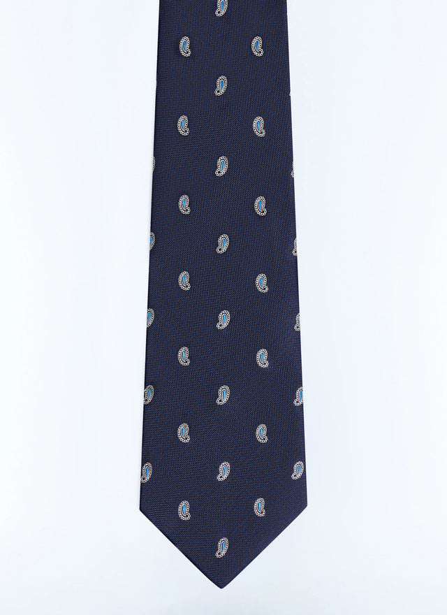 Silk Jacquard Tie With