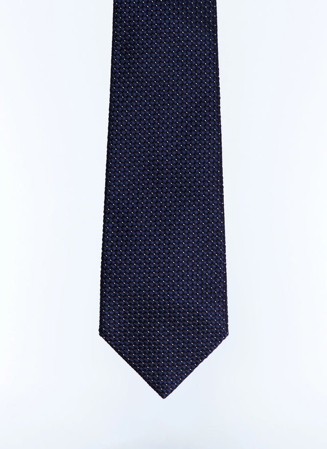 Silk Jacquard Tie With