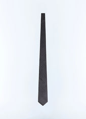 Silk Tie With Chain