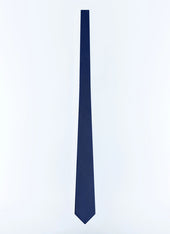 Silk Tie With Checkered Dot