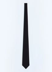 Silk Tie With Plain Herringbone