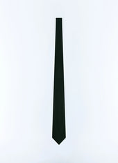 Embroidered Silk Tie