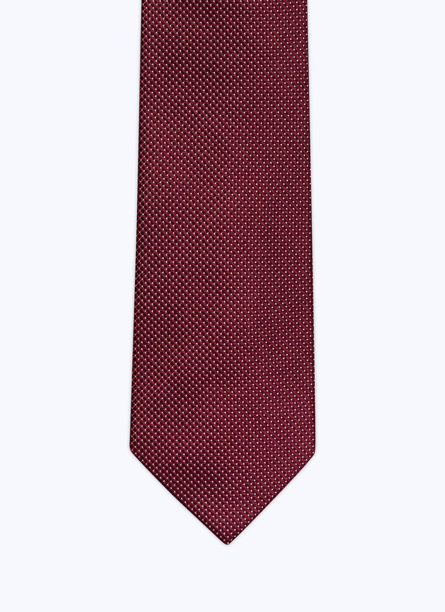 Silk Tie With Polka Dots