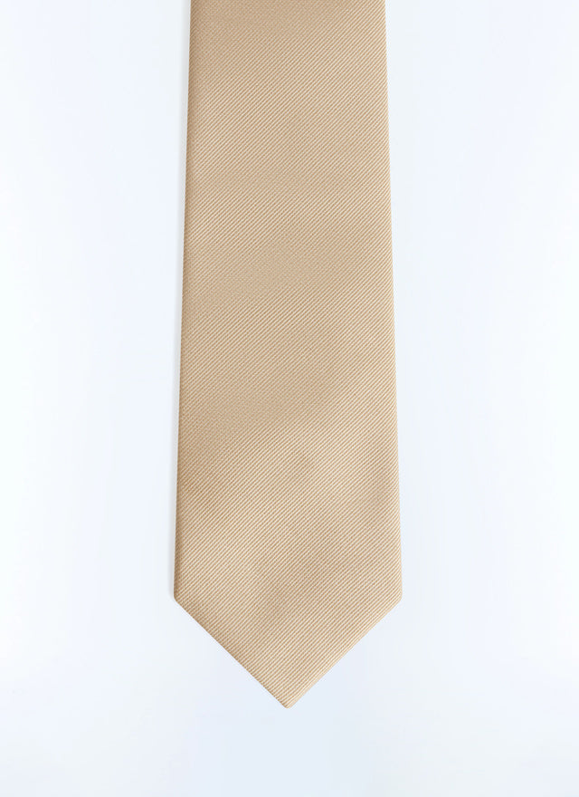 Matte silk satin tie