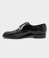 Todd Snyder x Sanders Patent Leather Gibson Derby
