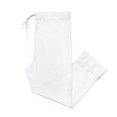 Tommy Plain Poplin Pyjamas in White