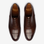 Straight Tip Oxford Bitter Choco Zip Last