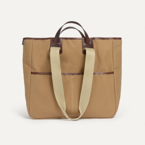 Meline Tote Bag - Tartan Navy Blue