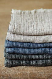 Herringbone weave gauze Towel