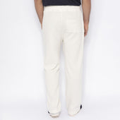 Pantalon en nid d'abeille avec lien de serrage
