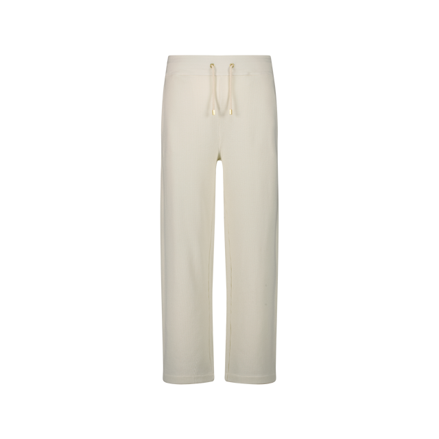Pantalon en nid d'abeille avec lien de serrage