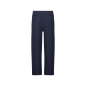 Pantalon Maille Interlock Marine