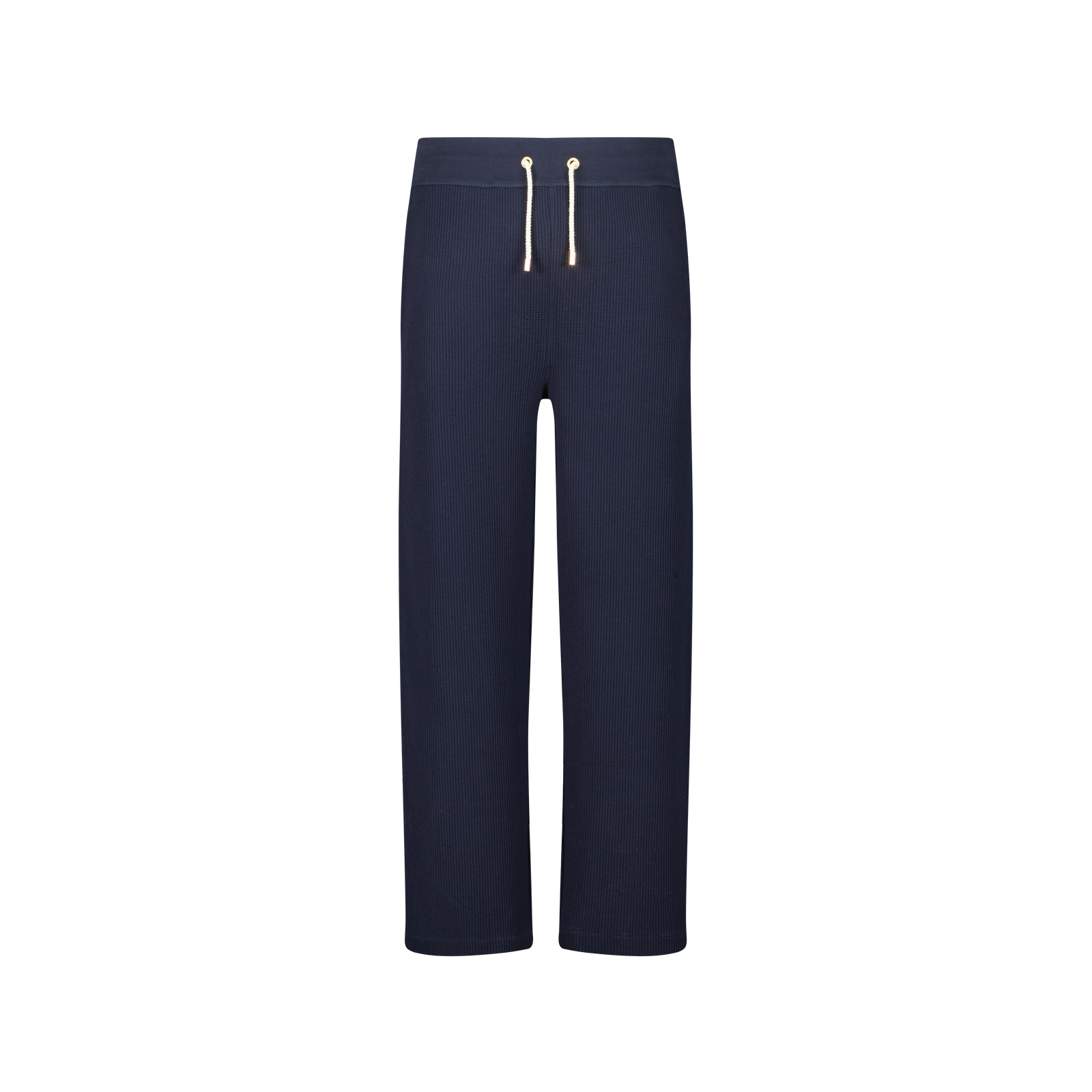 Pantalon Maille Interlock Marine