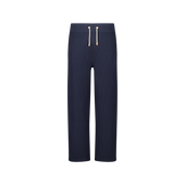 Pantalon Maille Interlock Marine