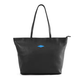 Trapecio Tote Bag - Black Leather