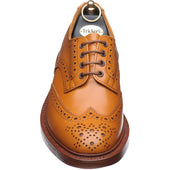 Trickers Bourton mens brogues in acorn calf