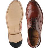Trickers Bourton mens brogues in marron calf